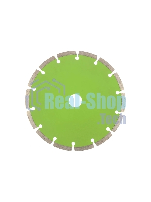 Диск алмазный Сибртех отрезной сегментный, 180 х 22,2 мм, сухая резка