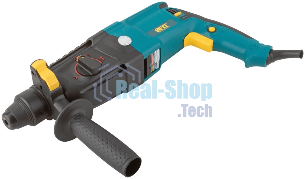 Перфоратор FIT AH-800 800 Вт, 0-900 об/мин, 0-4000 уд/мин, 3.0 Дж, 3 реж., SDS-plus, реверс, 2.8 кг, кейс