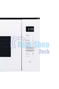 Микроволновая печь встраиваемая DeLonghi DMO 25BB ROMA белый, 25 л, 1450 Вт, переключатели - сенсор