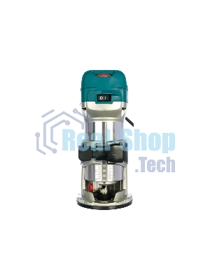 Фрезеры Makita RT0700CX2 Фрезер кромочный,710Вт,10000-30000об\м,цанга-6-8мм,1.8кг,сум,прям направляющая,погруж и накл подошвы