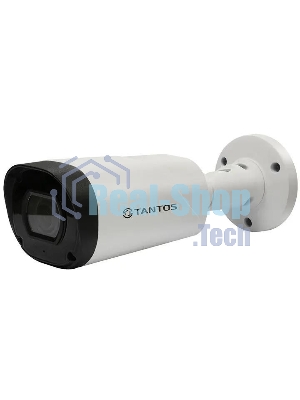Камера видеонаблюдения аналоговая Tantos TSc-P5HDv, 1944p, 2.8 - 12 мм, белый/черный