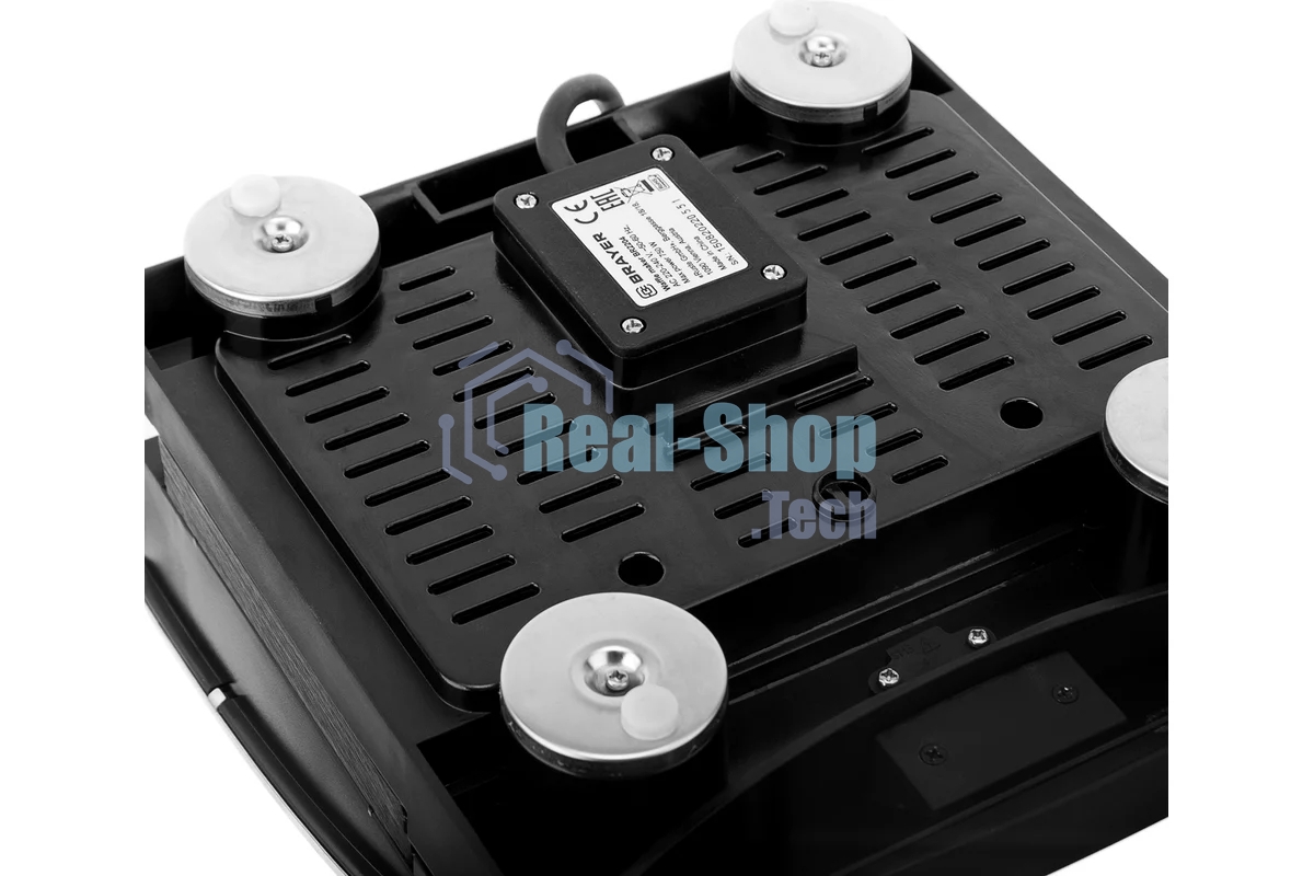 Сэндвичница BRAYER BR2204 750 Вт, серебристый/черный