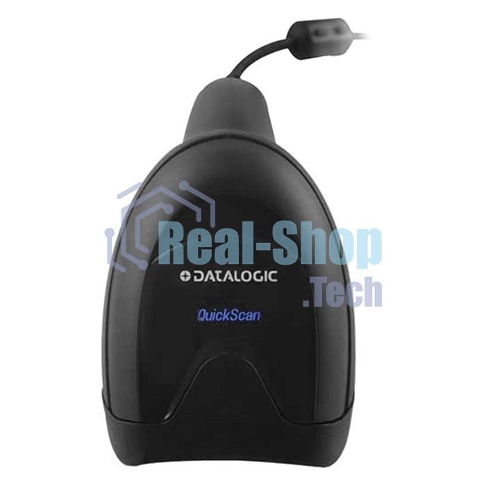 Сканер штрих-кода ручной Datalogic QuickScan QD2590, Kit, 2D Mpixel Imager, 30 скан/сек, USB, черный