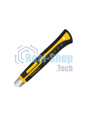 Молоток слесарный Denzel 600 г цельнометаллический, двухкомпонентная рукоятка