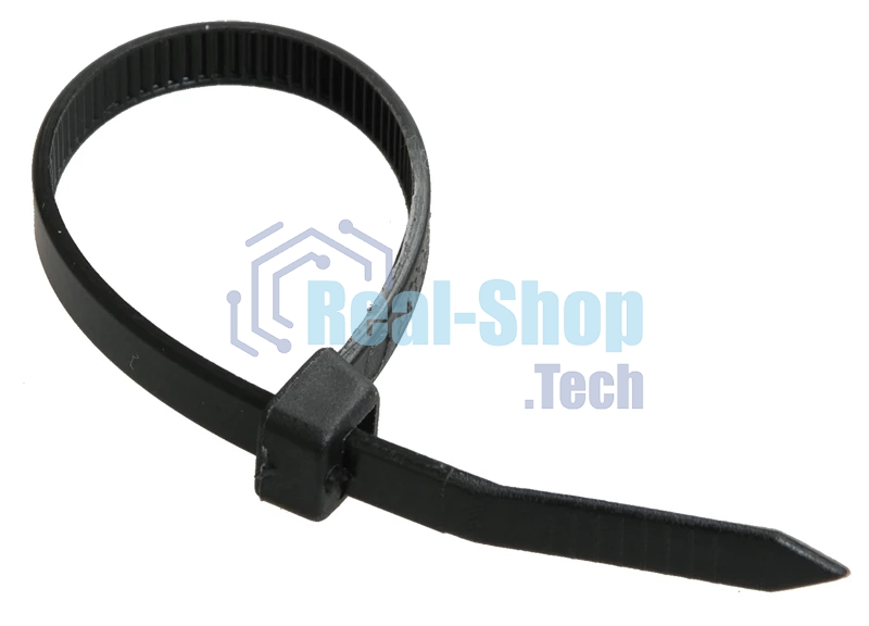 Хомут кабельный 2.5х100 нейл. черный (уп. 100 шт) ИЭК UHH32-D025-100-100