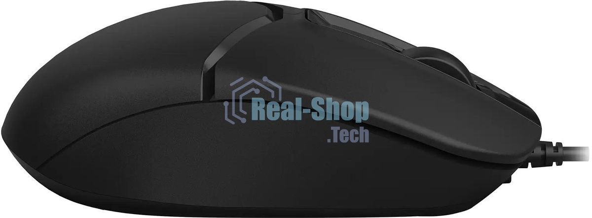 Мышь проводная A4Tech Fstyler FM12S черный, 1200 dpi, USB, кнопки - 3