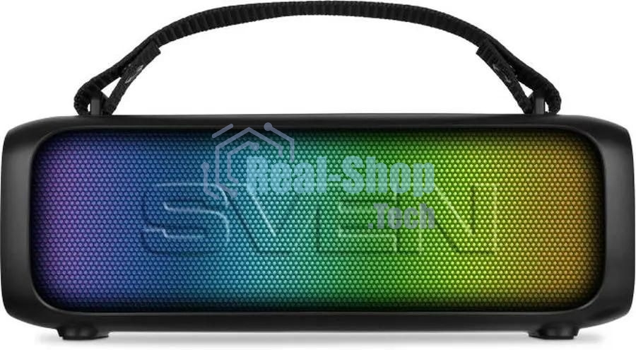 Портативная колонка SVEN PS-235 черный 12W 2.0 BT 3600mAh