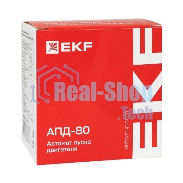 Выключатель автоматический для защиты двигателя АПД-80 25-40А EKF apd80-me-40