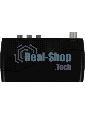 Приставка для цифрового ТВ Hyundai H-DVB500 черный, DVB-T2, DVB-T, DVB-C, HDMI, USB 2.0 х2