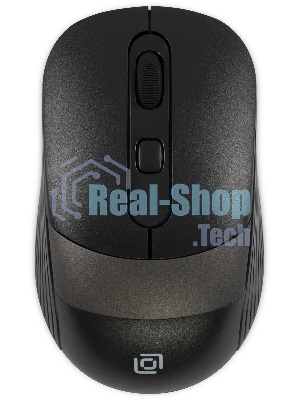 Мышь беспроводная Oklick 310MW черный/серый, 3200 dpi, радиоканал, USB, кнопки - 4