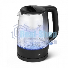 Чайник электрический BQ KT1839G черный. Мощность: 2200 Вт, объем: 1.7 л