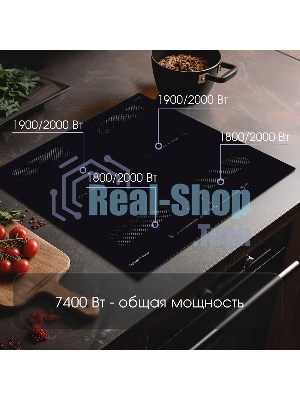 Индукционная варочная панель Zigmund & Shtain CI 62.6 B черный