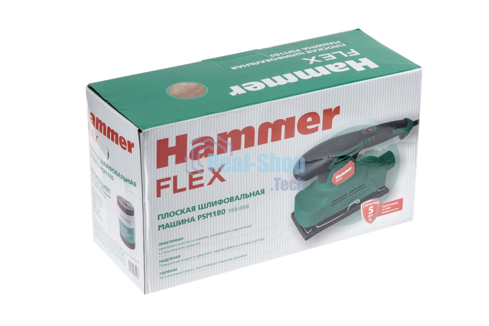 Плоскошлифовальная машина Haммer Flex PSM180 180Вт 12000об/мин 90x187мм