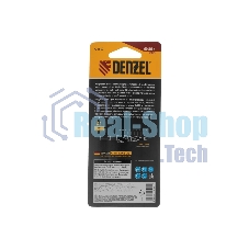 Сверло ступенчатое Denzel 4-5-6-7-8-9-10-11-12 мм, Р6М5, 6-гр. хвостовик 723602