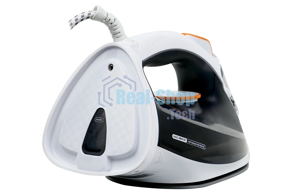 Утюг Centek CT-3301 белый/серый, 2800 Вт, 50 г/мин, 190 г/мин, 600 мл