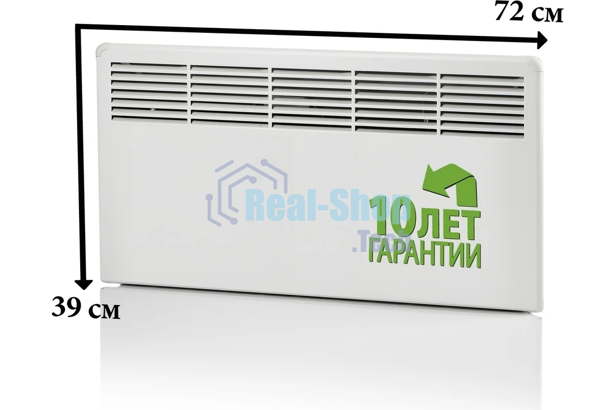Конвектор ENSTO FinnHeat EPHBM07PR белый, 750 Вт, 12 м2, термостат