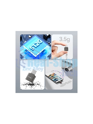 Кард-ридер Vention CLMH0/серый/OTG USB 2.0 CM/MicroSD/USB Type-C/металл