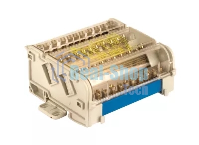 Блок распределительный 4p 7х6мм на DIN-рейку ДКС BD125114