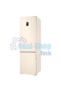 Холодильник Samsung RB37A5271EL/WT, бежевый двухкамерный 269/98л морозилка снизу, No Frost