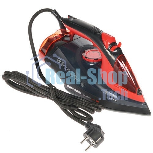 Утюг Redmond RI-C283 2400Вт красный/черный