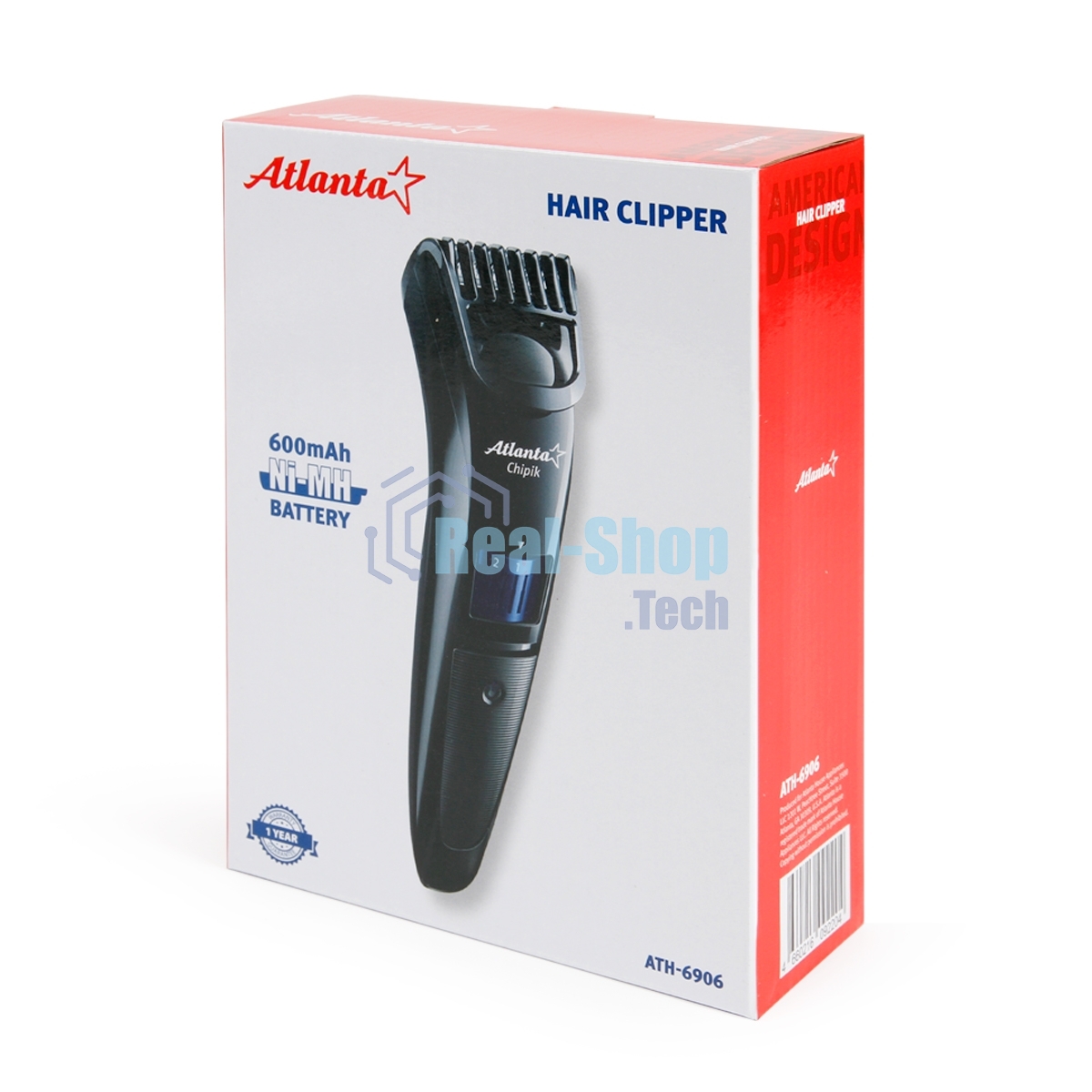 Машинка для стрижки Atlanta ATH-6906 черный