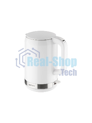 Чайник электрический Energy E-218 белый, диск 1.7 л