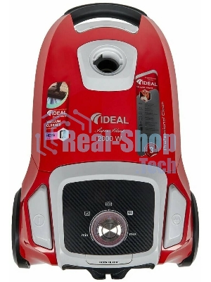 Пылесос IDEAL VC-2000 красный, 450/2000 Вт, уборка сухая, пылесборник мешок 2.3 л