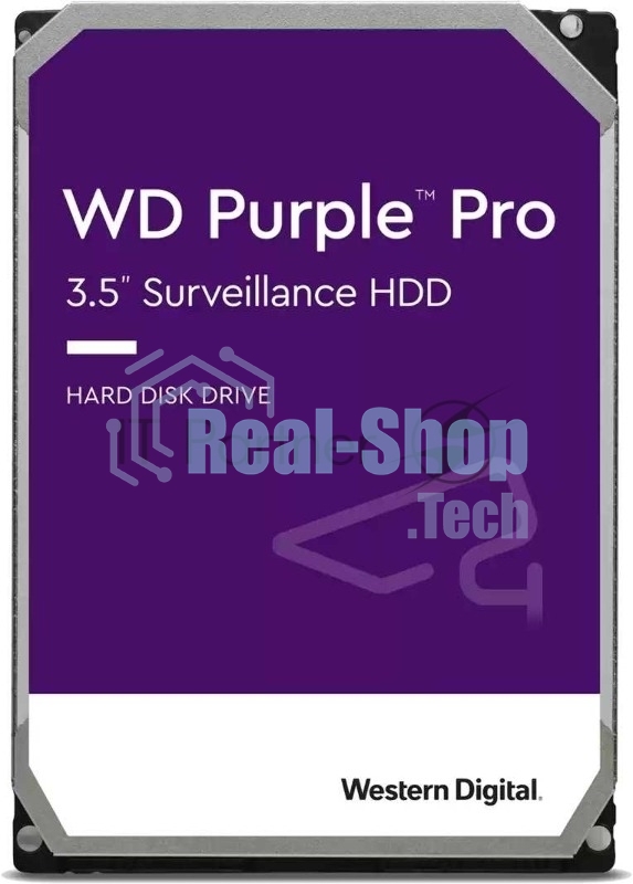 Жесткий диск Western Digital Original SATA-III 18Tb WD181PURP Video Purple Pro (7200rpm) 512Mb 3.5