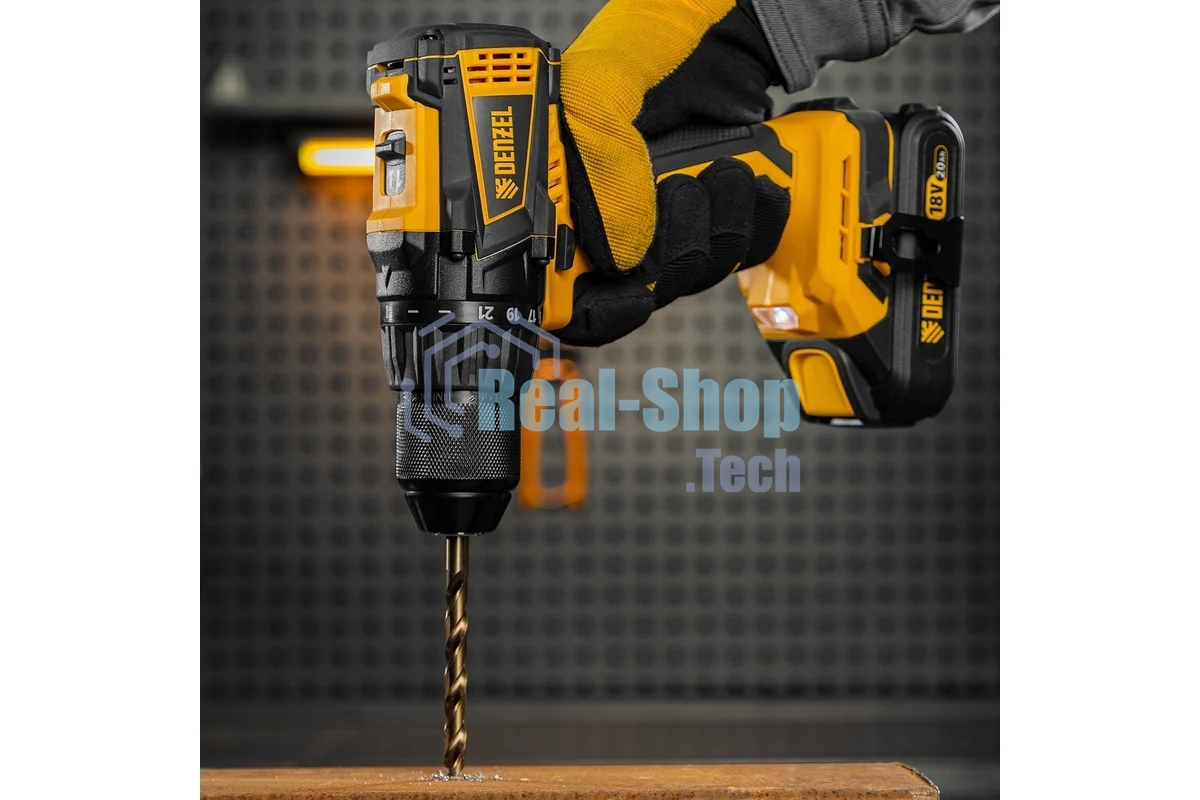 Сверло по металлу Denzel 8 мм, HSS Co-8%