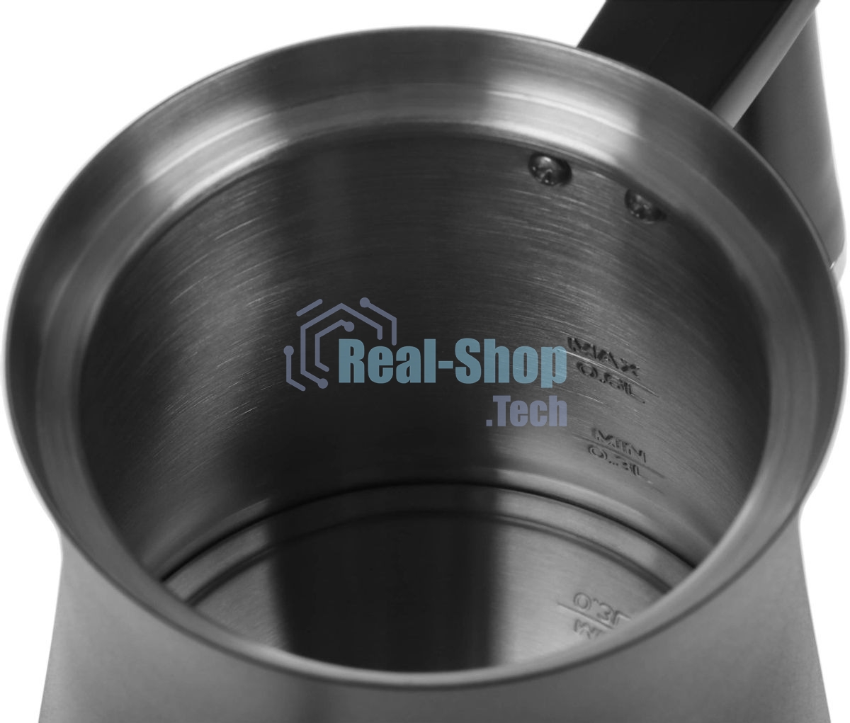 Чайник электрический Hyundai HYK-S5500 0.7 л, 1000 Вт, черный