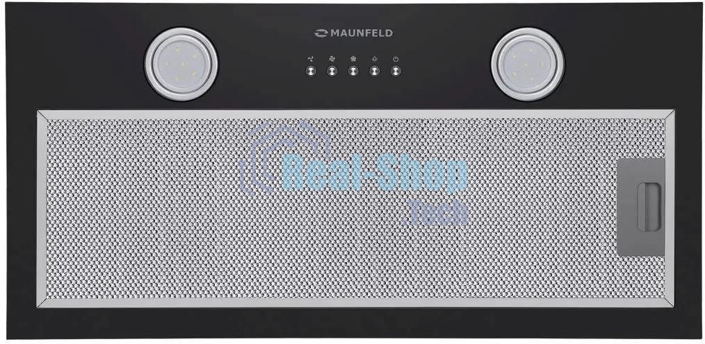 Вытяжка встраиваемая Maunfeld Trapeze 602M черный, 60 см, 1150 куб. м/ч, 54 дБ