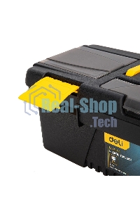 Ящик для инструментов Deli DL432412 305 х 130 х 105 мм Размер: 12 дюймов. Материал: полипропилен.