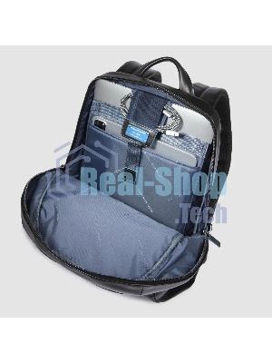 Рюкзак для ноутбука Piquadro Blue Square CA3214B2/N черный натур.кожа