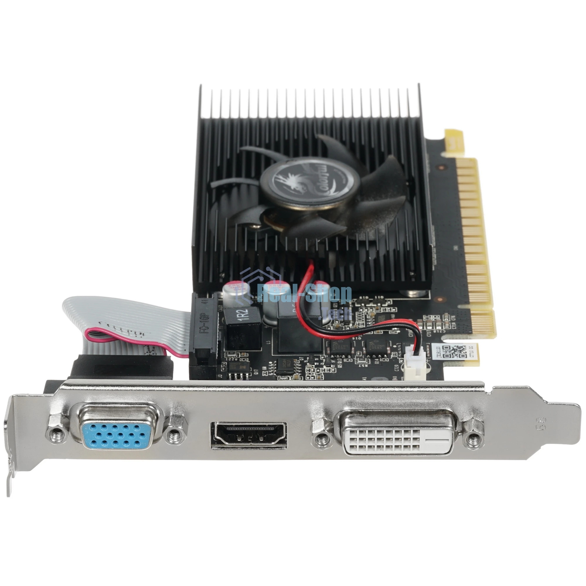 Видеокарта Colorful GT710-2GD3-V GDDR3 64bit VGA DVI HDMI 1FAN RTL