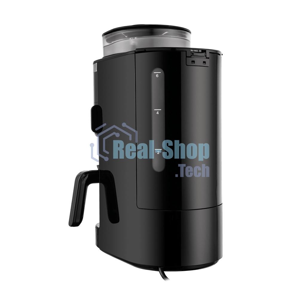 Кофеварка капельная Maunfeld MF-731BK черный, исп. кофе - зерновой/молотый, 0.83 л, 820 Вт.