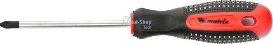 Отвертка Matrix Fusion 11441 PH2 х 100 мм, CrV, 3-х компонентная рукоятка 