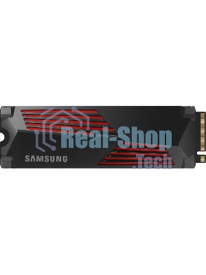 Накопитель SSD Samsung 990 PRO, 2000Gb, PCIe 4.0 x4, M.2 2280, NVMe, R/W 7450/6900, с радиатором