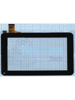 Сенсорное стекло (тачскрин) ZP9020-7, черное