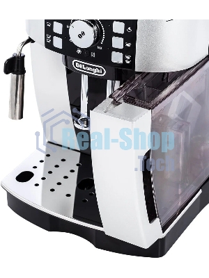 Кофемашина автоматическая DeLonghi ECAM 21.117.SB серебристый/черный, исп. кофе - зерновой/молотый, 1.8 л, 1450 Вт, 15 бар