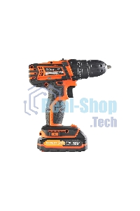 Дрель-шуруповерт аккумуляторная Patriot BR 181UES, Аккумуляторная, 21В, 2 АКБ, Кейс