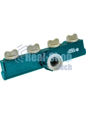 Распределитель RACO 4250-55258C 4хканальный original резьба внешняя-наконечник 1/2''x3/4''