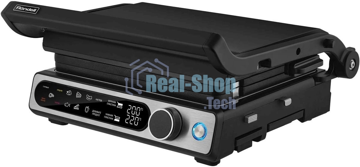 Гриль-пресс электрический Rondell RDE-1700, черный