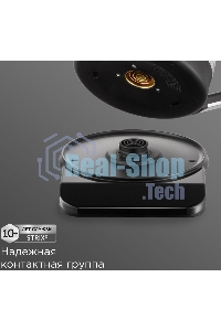 Чайник электрический Redmond KG220 1.7л. 2200 Вт, черный/хром