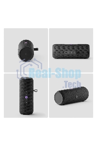 Умная колонка Yandex Стрит Алиса черный 30W 2.0 BT/Wi-Fi 10м 3300mAh (YNDX-00030BLK)