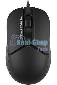 Мышь проводная A4Tech Fstyler FM12S черный, 1200 dpi, USB, кнопки - 3