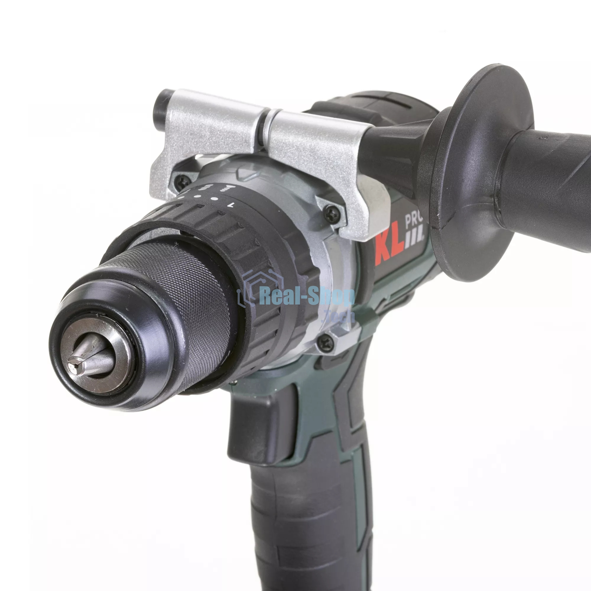 Профессиональный ударный бесщеточный шуруповерт Klpro KLDM18B-50 (18В, Li-ion-2шт, 5.0А·ч, 60Нм, ручка, З/У-4А,в кейсе)