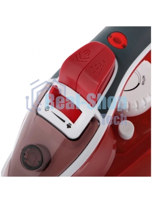 Утюг Kelli KL-1622 красный, 2200 Вт, 100 г/мин, 400 мл