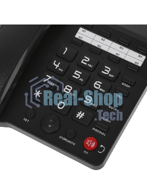 Телефон проводной Ritmix RT-550 черный