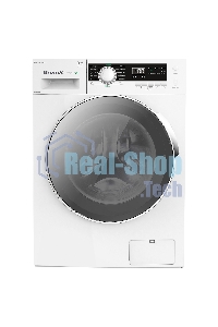 Стирально-сушильная машина BRANDT WD184QWE белый, загрузка фронтальная 8 кг, 1400 об/мин., класс: В