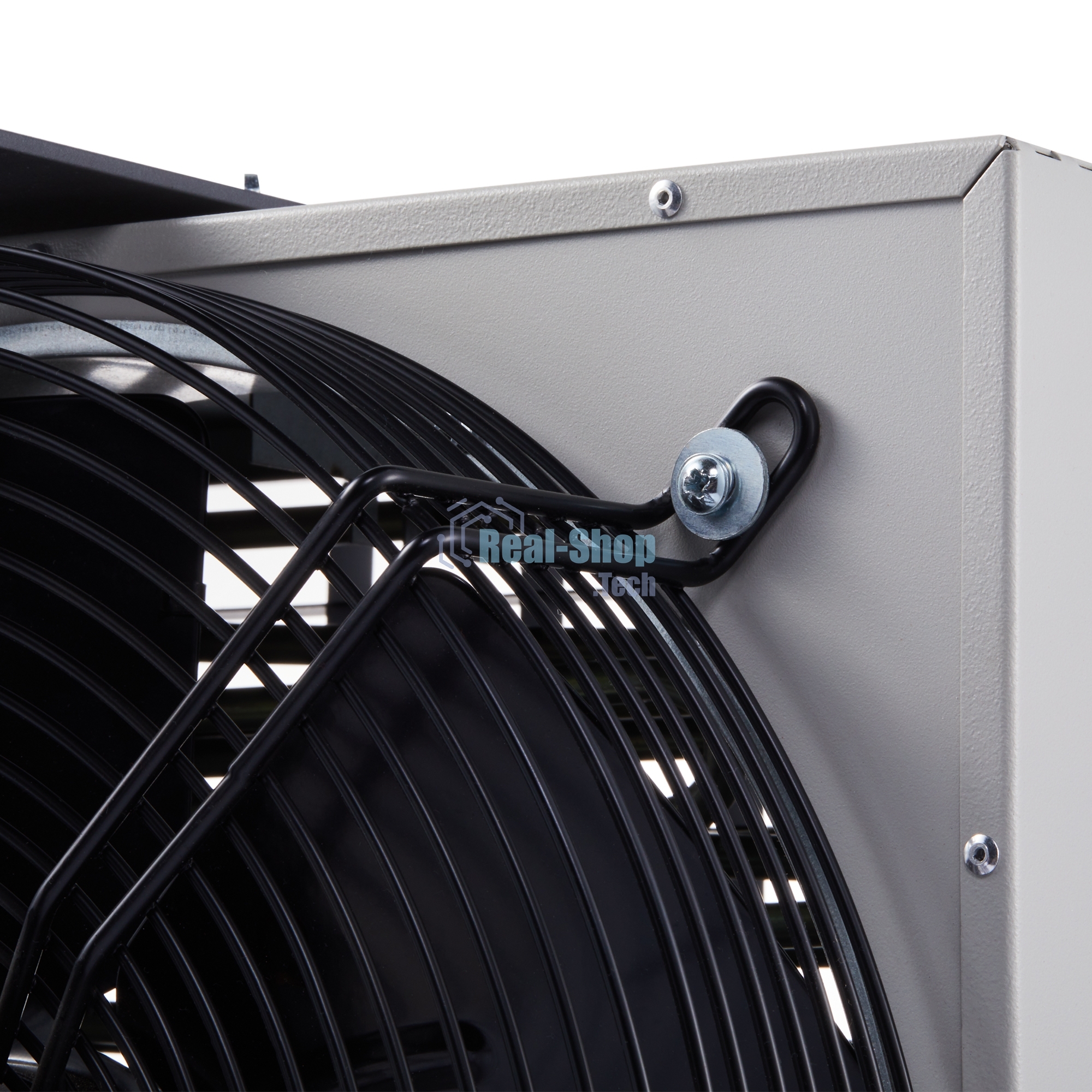 Тепловентилятор Ballu BHP-MW2-10, серый, 10 кВт, 100 м2, механический термостат, пульт д/у